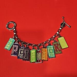 PINK Victoria's Secret Multicolor Charm Bracelet